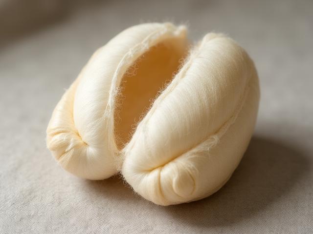 Kapok seed pods and fluffy natural fill