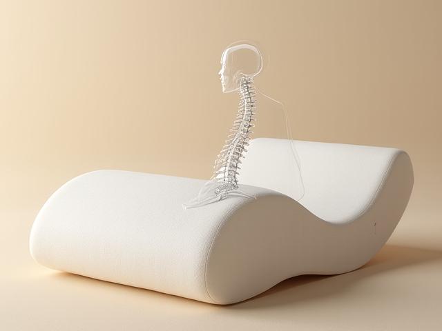 Diagram of cervical spine support