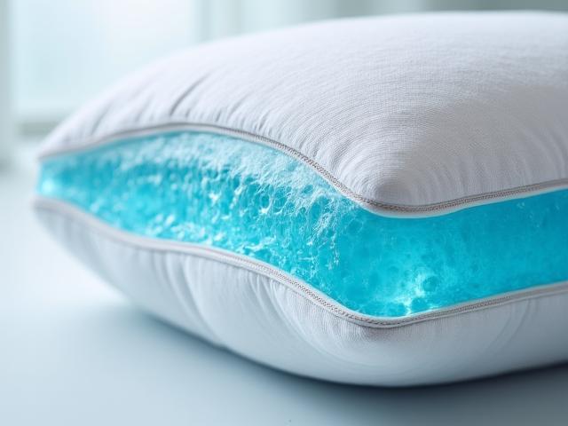 Cooling gel layer detail